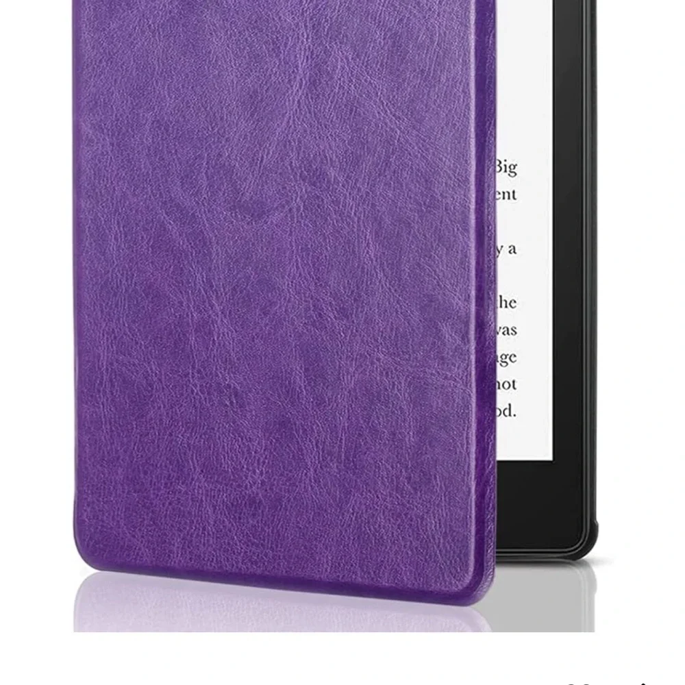 Purple Kindle Paperwhite Leather Case